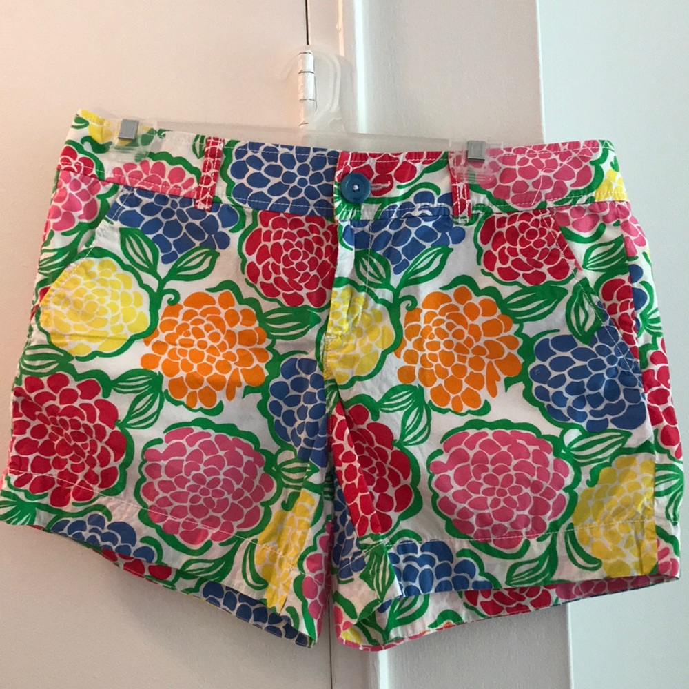 Lilly Pulitzer colorful printed shorts